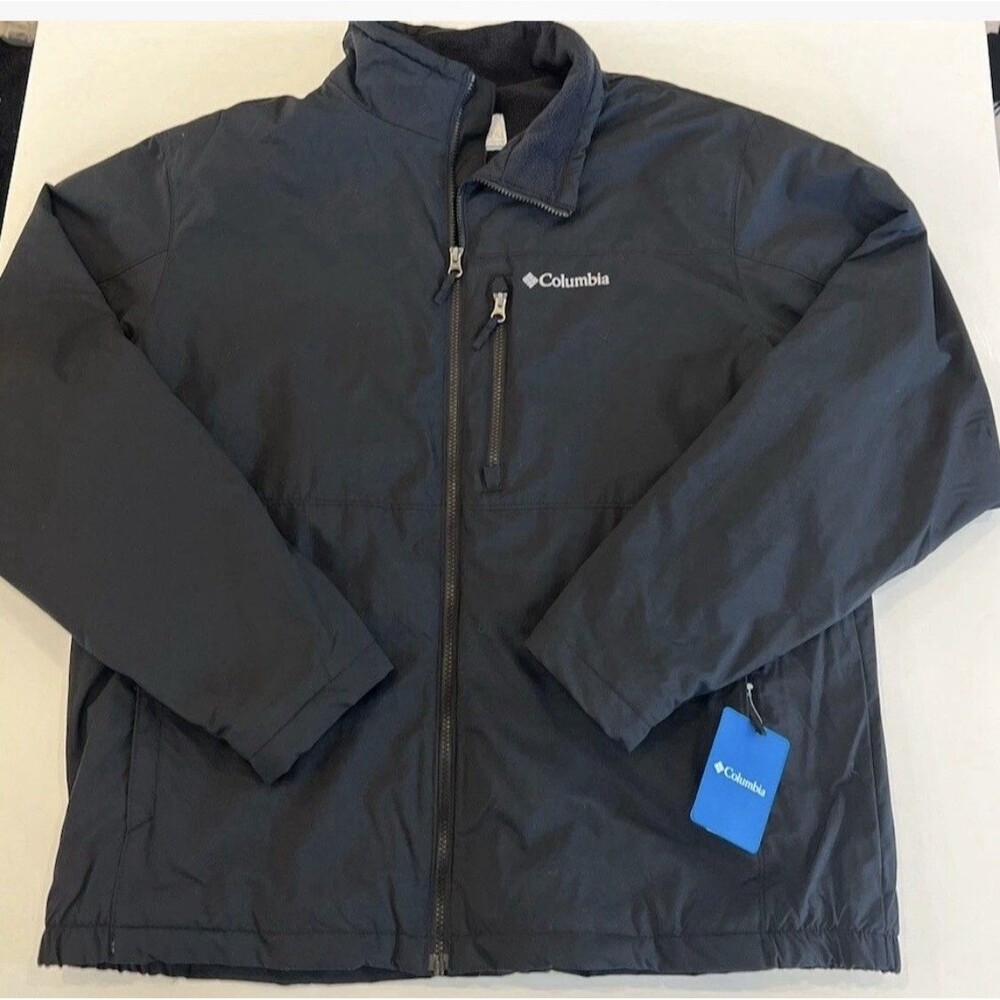 NEW Columbia Men's Northern Utilizer Jacket Black Size XXL - Picture 5 of 10